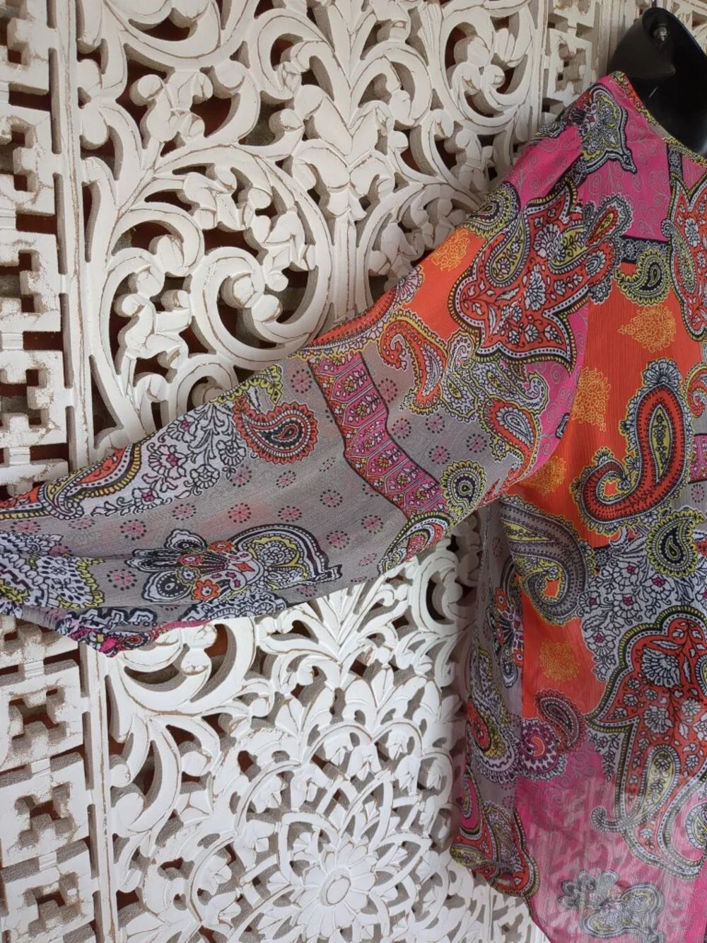 Vintage Sheer Tunic Cover Up - Picture 3 of 10